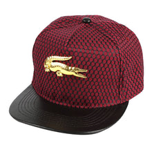 2017 baumwolle metall krokodil baseball cap sport hut flache krempe hut im freien hip-hop-kappe snapback kappe für männer und frauen 03